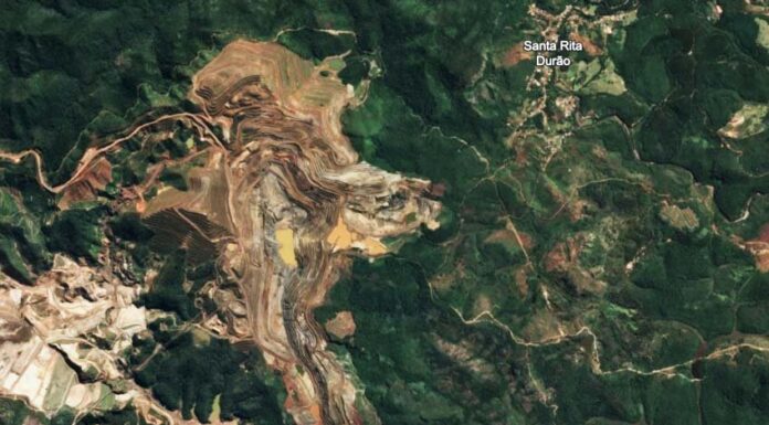 Mina Fábrica Nova em Mariana (MG)